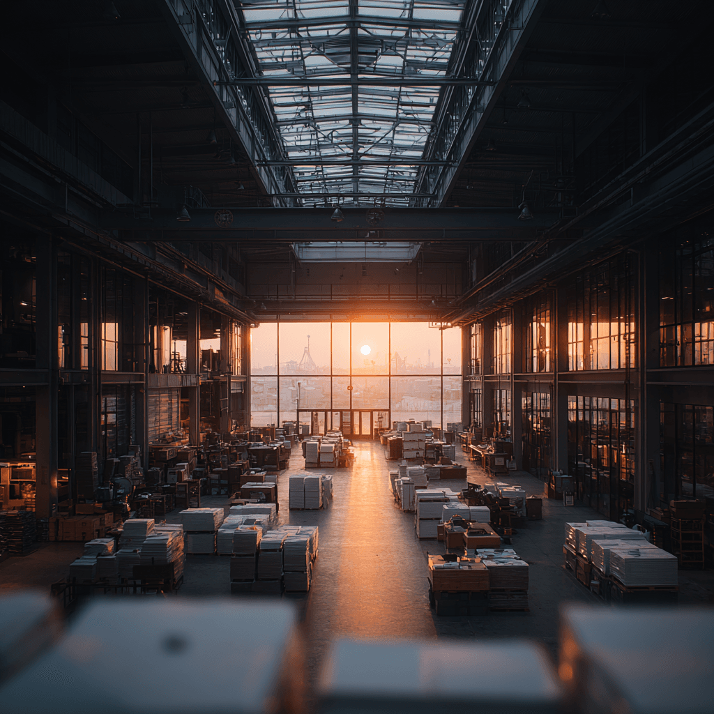 Feminist stationery products in warm, considered lighting